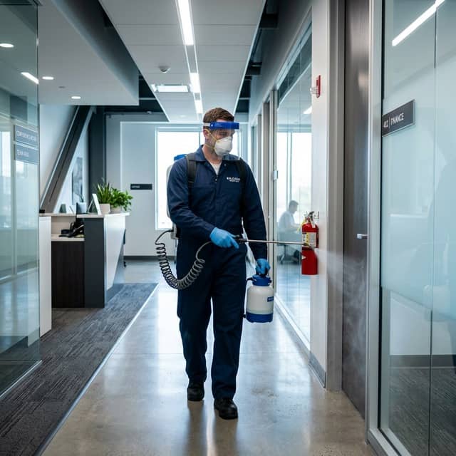 방역 작업 배경